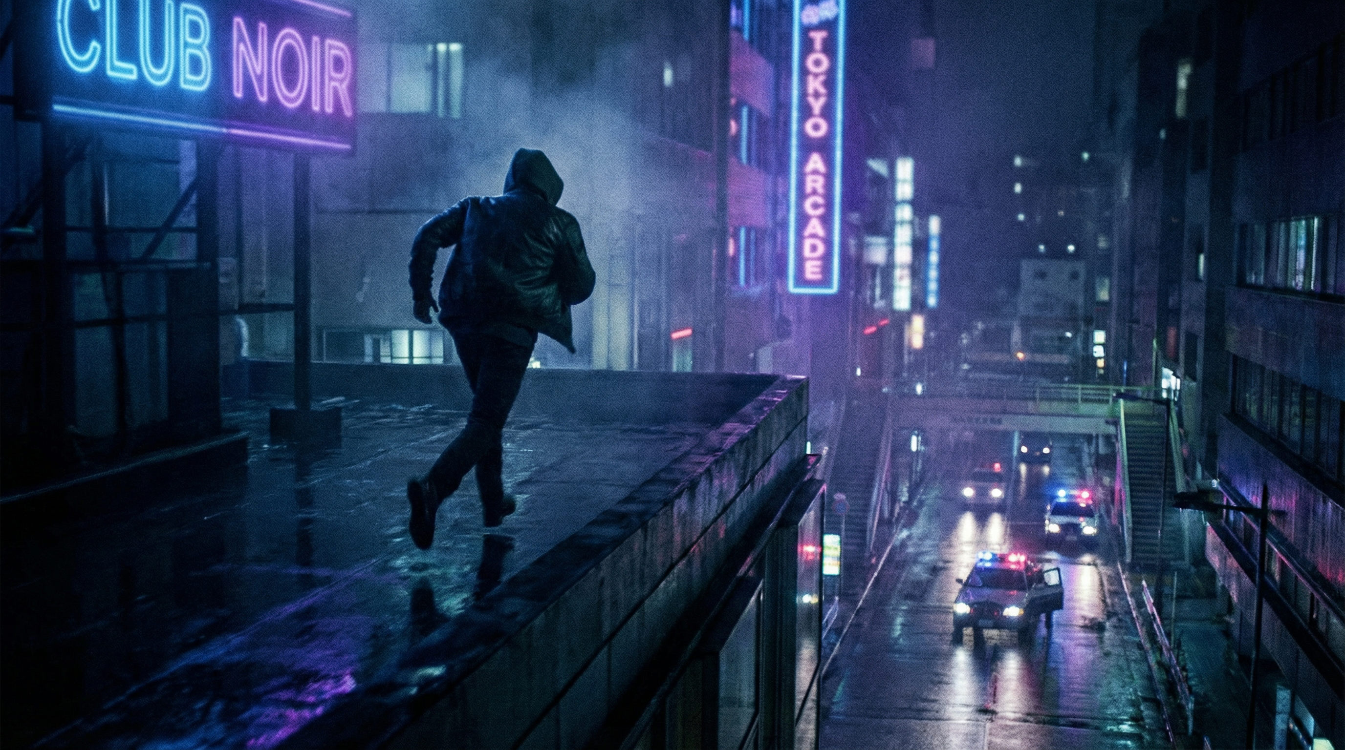 悬疑动作片场景